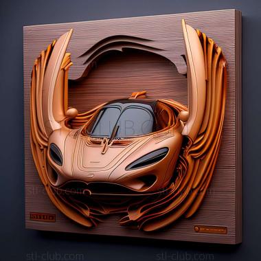 3D мадэль McLaren F1 (STL)